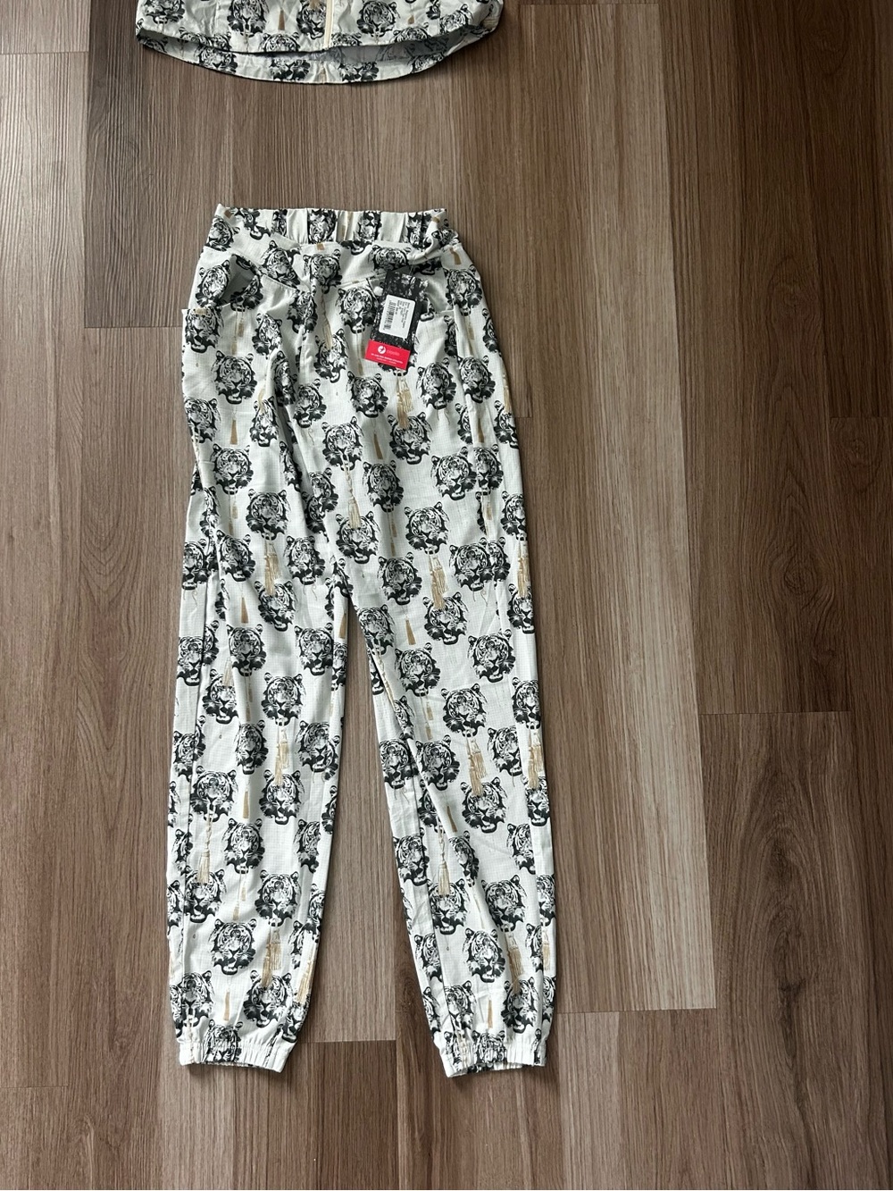 Oiselle Tiger Cream Joggers